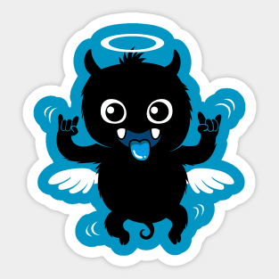 Monster angel demon Sticker